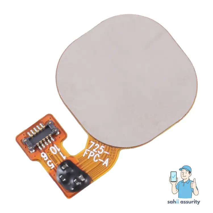 Fingerprint Sensor with Flex Cable for Infinix Hot 9 Pro Violet thumbnail